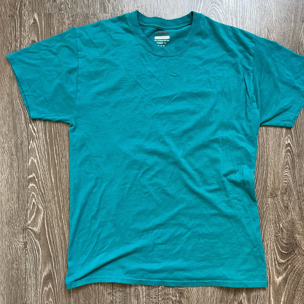 Mens Hanes tee shirt size Medium